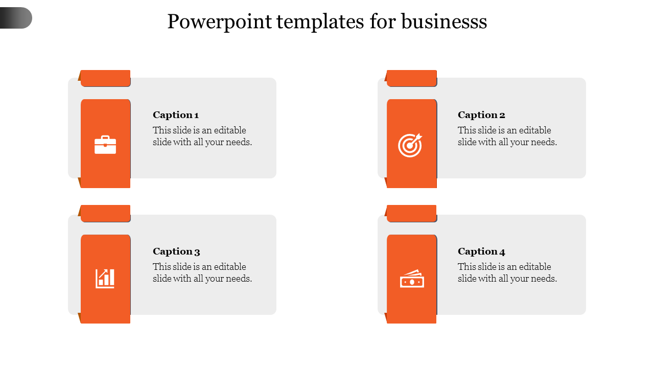 powerpoint templates for business free download-Orange